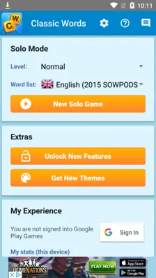 Classic Words Free android App screenshot 5